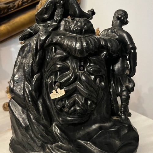 Table clock used, old Russian style