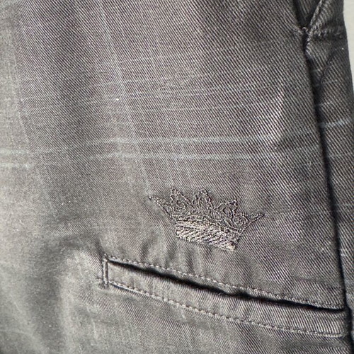 Blue Crown men's black checkered bermuda shorts like new W30