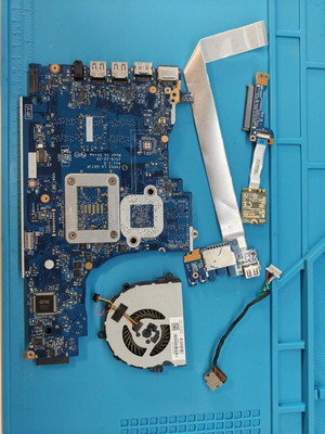 Motherboard with DVD drive used from HP 15-db1 Ryzen 3 3200U