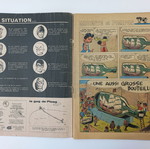 Tintin comic used, large format, year 1971