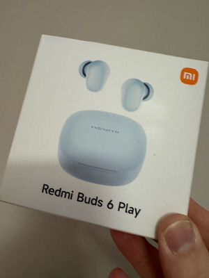 Redmi Buds 6 Play σχεδόν αχρησιμοποίητα, light blue