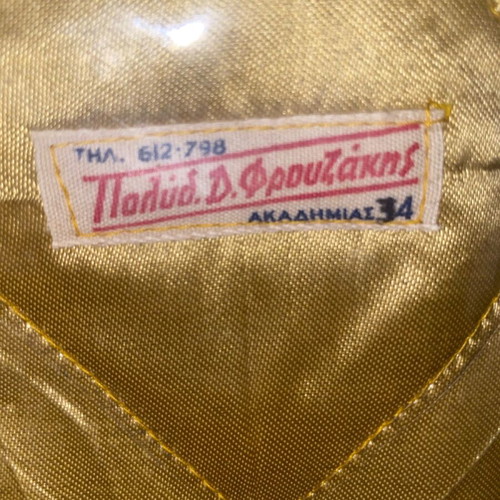 OA era Onassis ownership items used, pilot hat and porcelain