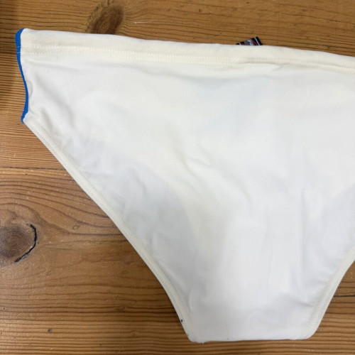 Rrd men's swim brief beige size L new with damaged elastic