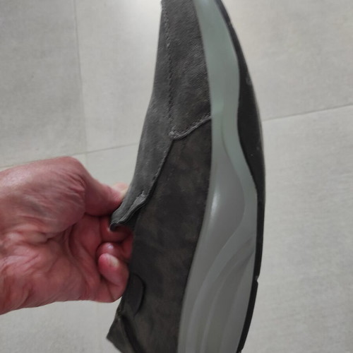 Walkmaxx casual slip-on shoes size 44 new, grey