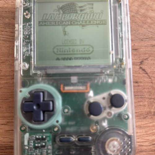 Nintendo Game Boy Pocket used with horizontal lines on screen