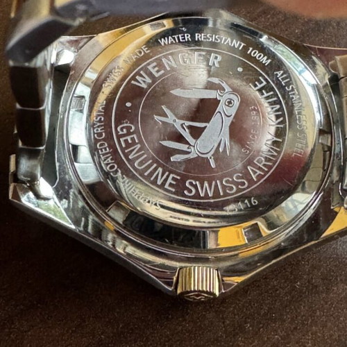 Wenger wristwatch used, Swiss made