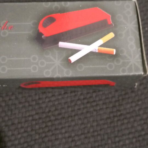 Empty cigarette filling machine used, for king size, plastic