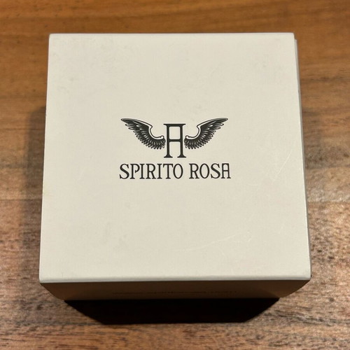 Spirito Rosa small hoop earrings new, silver 925