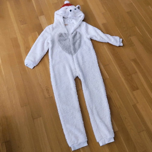 Orchestra kids onesie like new, white and beige