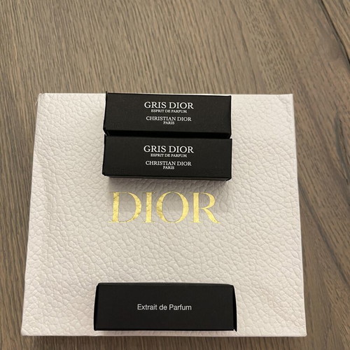 Gris Dior Esprit De Parfum tester set of 3, new