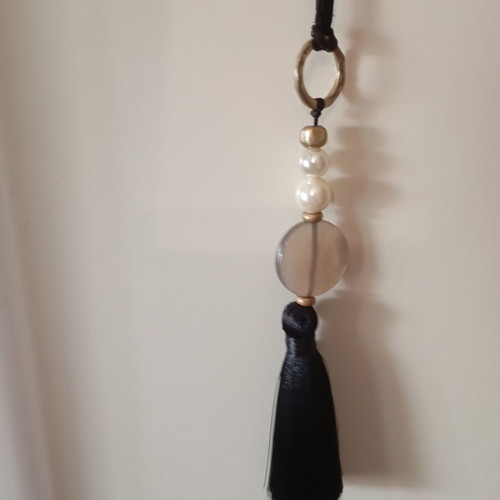 Handmade long necklaces new, black and brown