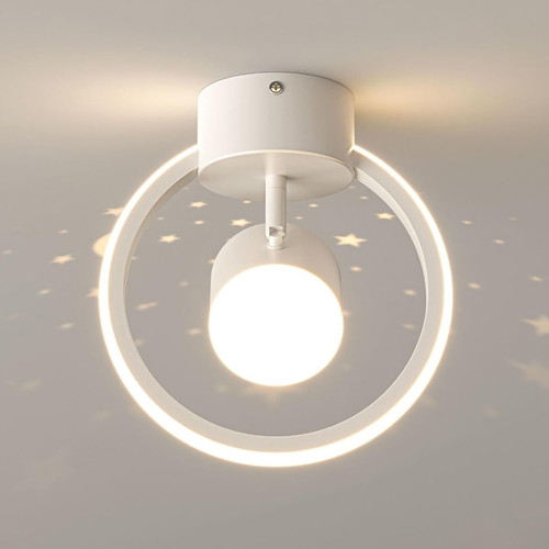 Kuwork LED ceiling lamp 4000K with 90° adjustable arm, like new