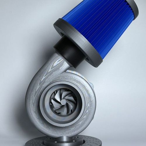 Turbo lamp 50 cm height new