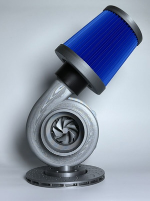 Turbo lamp 50 cm height new