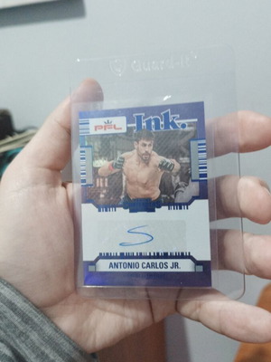 2025 Panini PFL Contenders Antonio Carlos Jr. Auto Card like new