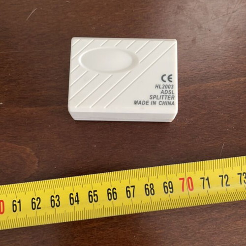 ADSL splitter unused