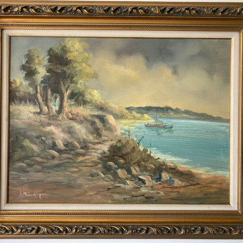 Painting used 79x59 cm