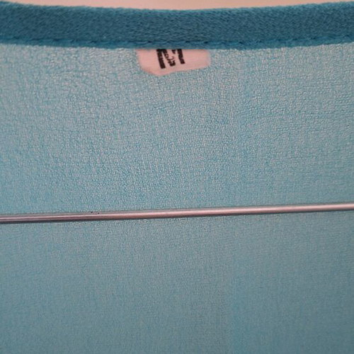 Women's caftan like new, size M, green and turquoise