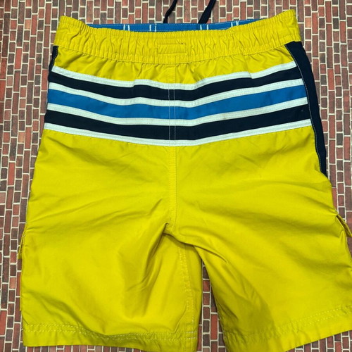 Nautica swimwear No6 used, yellow-blue, size S for 6 years old