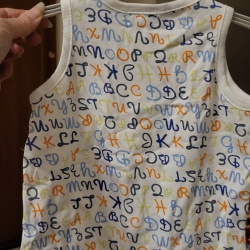 TEX baby bodysuits for 6 months, two brand new cotton