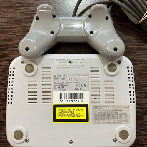 Sony PSone Slim SCPH-102 like new with original controller, power adapter, AV and Stuart Little 2