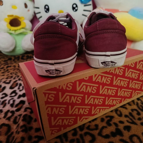 Vans sneakers size 36 like new, red