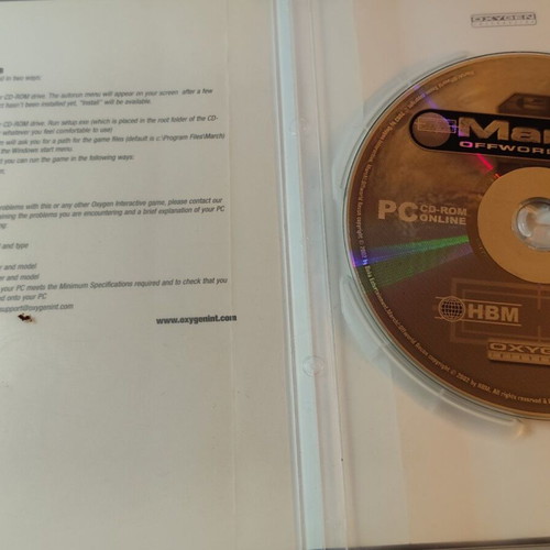 March! Offworld Recon PC CD-ROM game