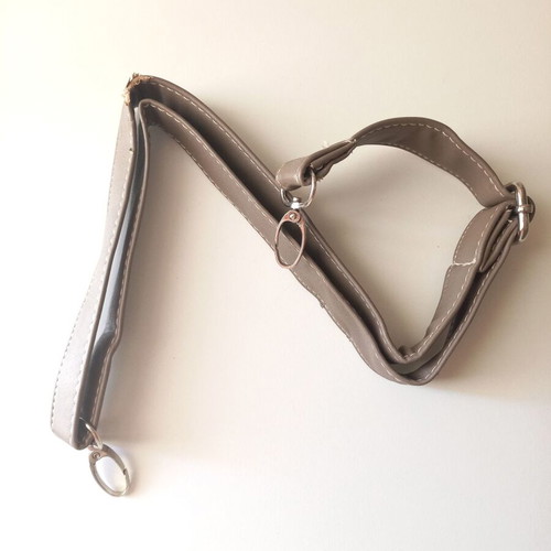 Beige bag strap like new, adjustable length 57 cm