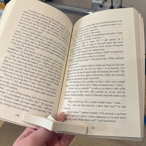 Ergonomic Reading Aid with Rotating Ring new