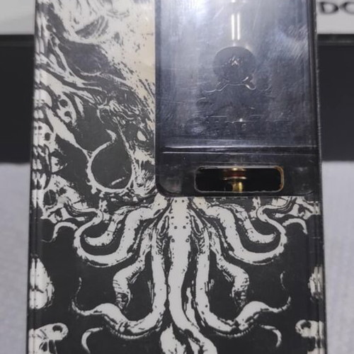 Cthulhu AIO V1 Black vape device used, with RBA