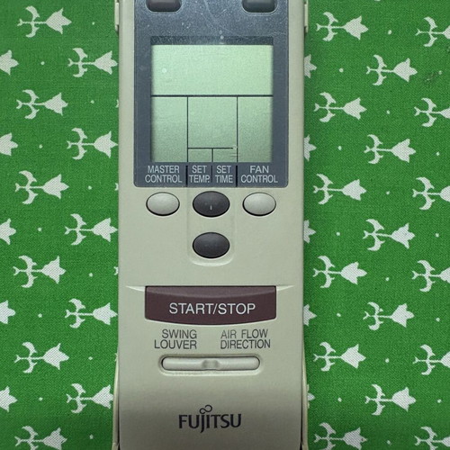 Fujitsu AR-DB5 air conditioner remote control used with wall mount