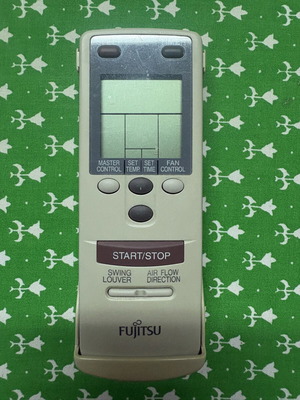 Fujitsu AR-DB5 air conditioner remote control used with wall mount