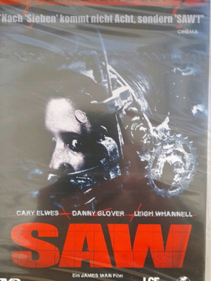 Saw Director's Cut DVD καινούργιο, αγγλική και γερμανική γλώσσα