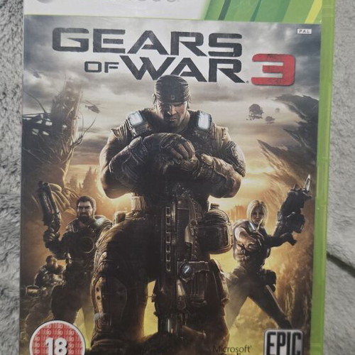 Gears of War 3 Xbox 360 game like new