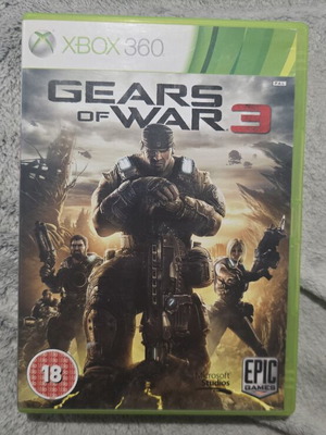 Gears of War 3 Xbox 360 game like new