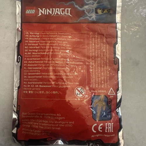 Lego Ninjago Jay Limited Edition new, sealed