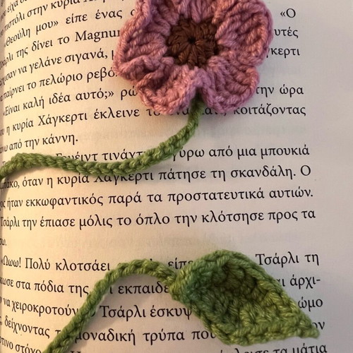 Handmade flower bookmark new
