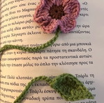 Handmade flower bookmark new