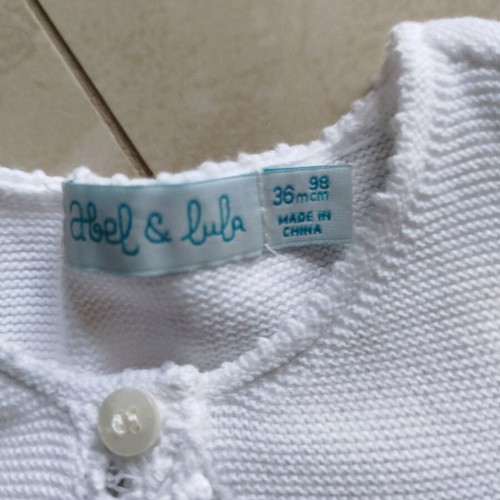 Abel & Lula Baby Cotton Bolero Like New, Size 36 M