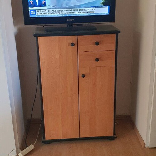 IKEA shelf like new, 110x74x36 cm, 3 shelves and 2 drawers