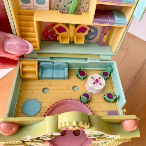 Polly Pocket Funtime Clock 1991 used