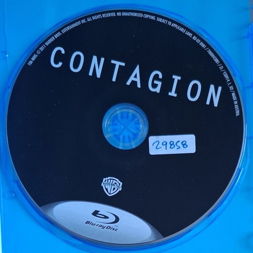Contagion Blu-ray used with Greek subtitles, thriller drama