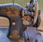 Singer sewing machine antique used