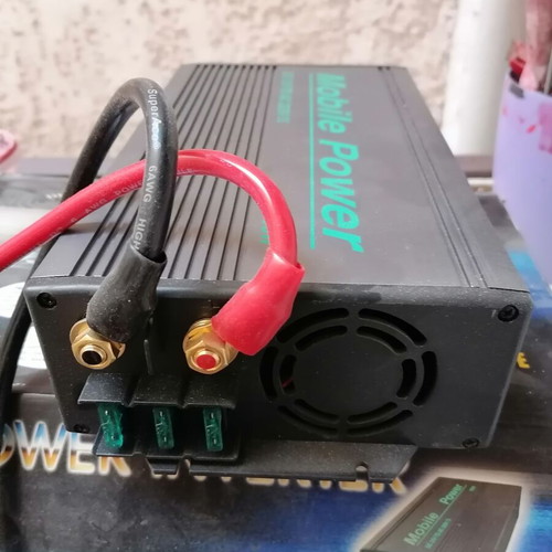 Inverter 12v to 220v new, ideal for no power supply work