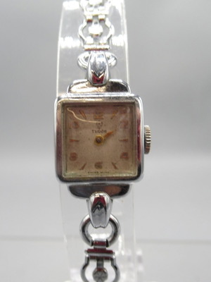 Tudor Rolex 1925 Art Deco women's wristwatch used, repair needed