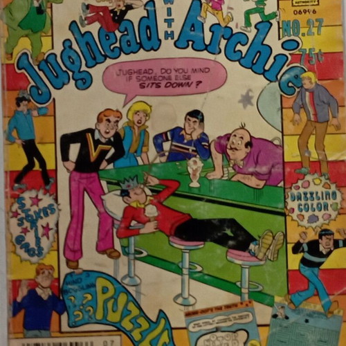 Jughead with Archie comic used