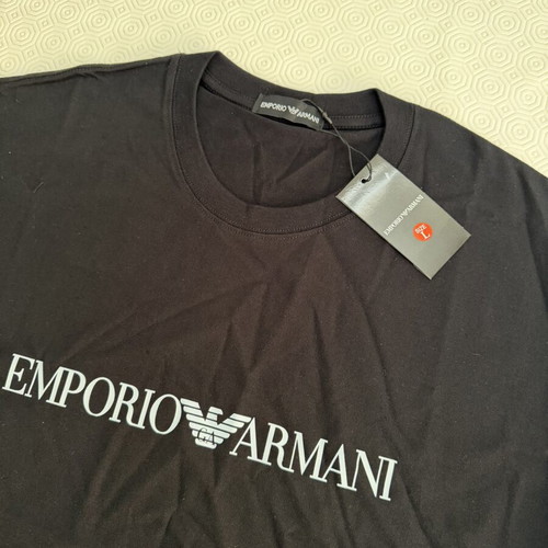 Emporio Armani T-shirt new, size L, black