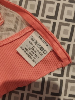 Body Action pink women's top, size S