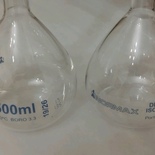 Normax chemical bottles new, set of 2, 500ml