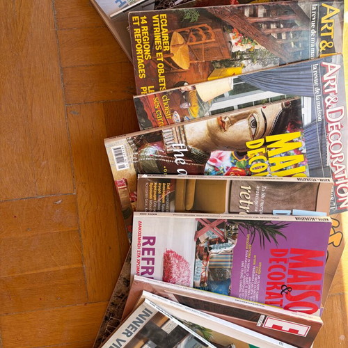 Maison & Decoration and Art & Architecture magazines, 50 issues
